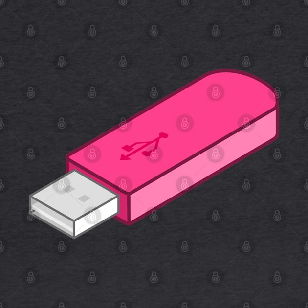 Pink Usb by Lollik